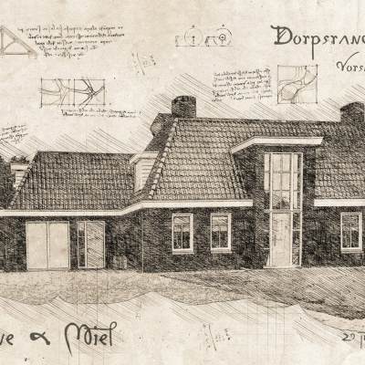 Da Vinci's sketch huis