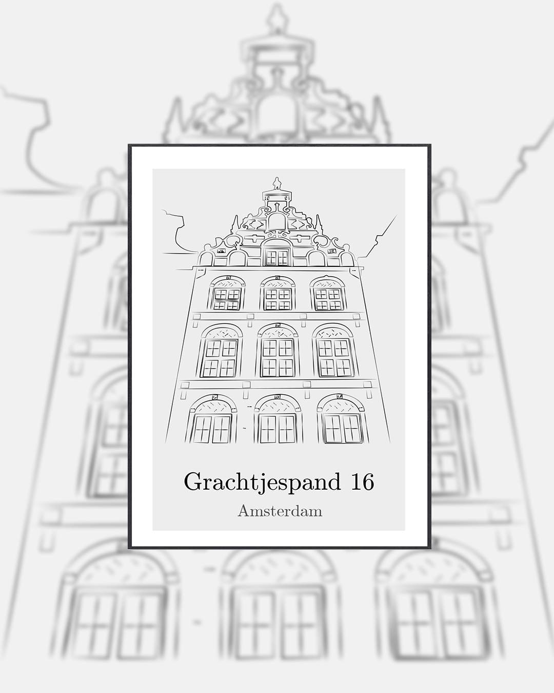 Foto van je huis als illustratie - Een gepersonaliseerd super cadeau!