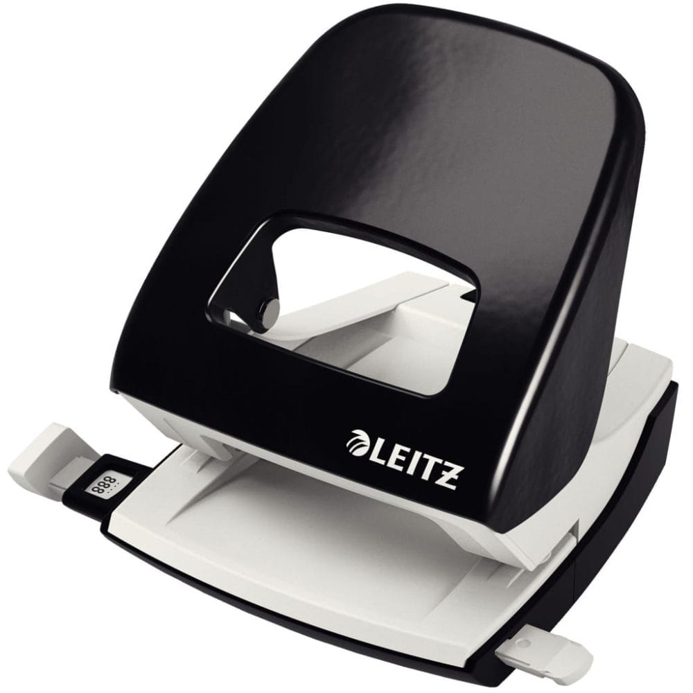 Kantoorperforator metaal zwart 'NeXXt' - Leitz