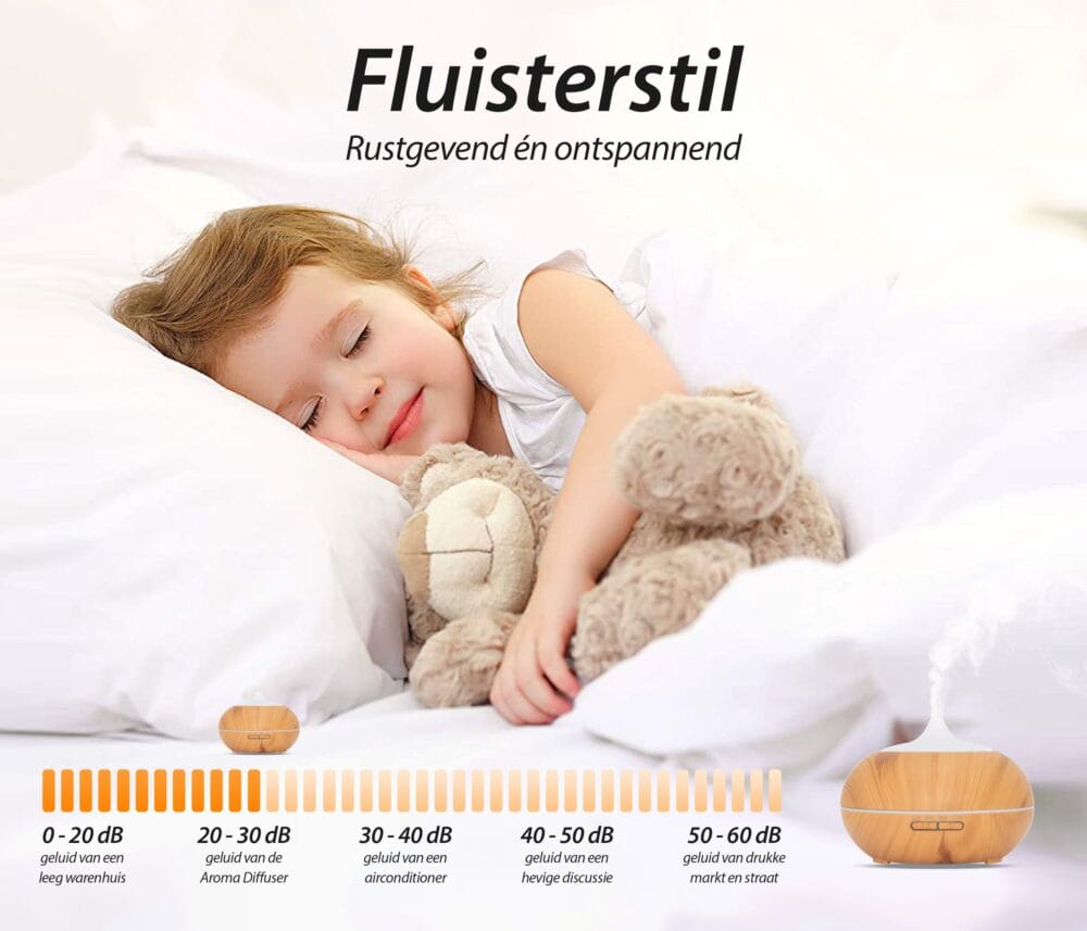Aroma Diffuser Light Wood - Sun Shine Pro - Afbeelding 5