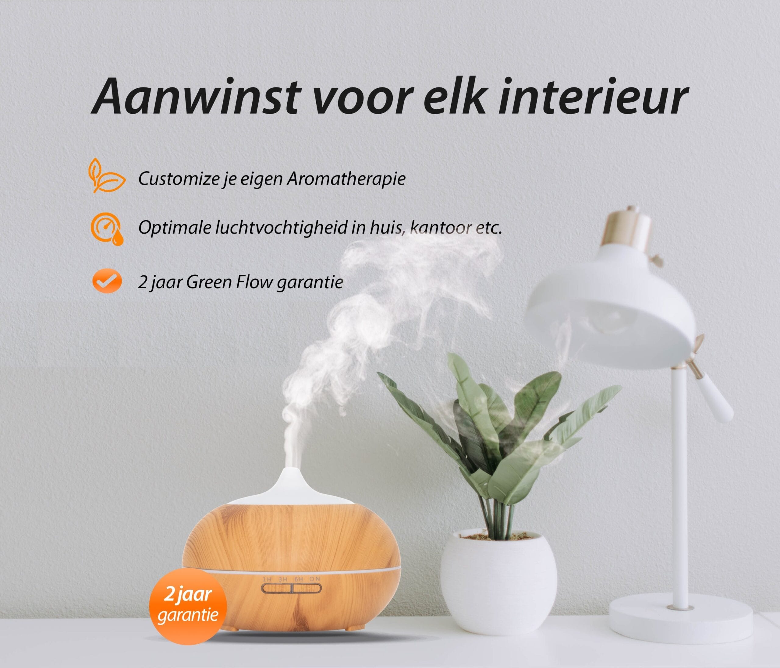 Aroma Diffuser Light Wood - Sun Shine Pro - Afbeelding 8