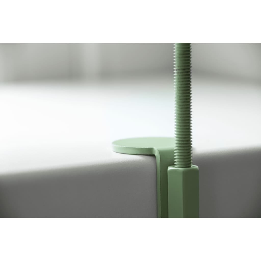Esschert Design Plantenblad met klem rond M groen