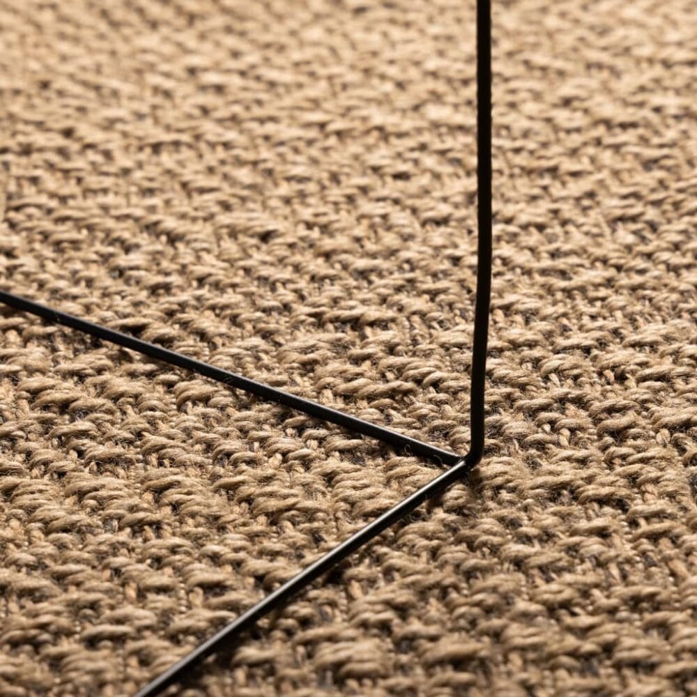 Vloerkleed binnen en buiten jute look Bruin ‘Zizur’ - Afbeelding 4