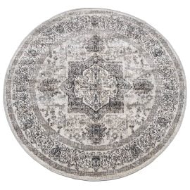 Vloerkleed rond vintage stijl binnen en buiten 'ARBIZU'