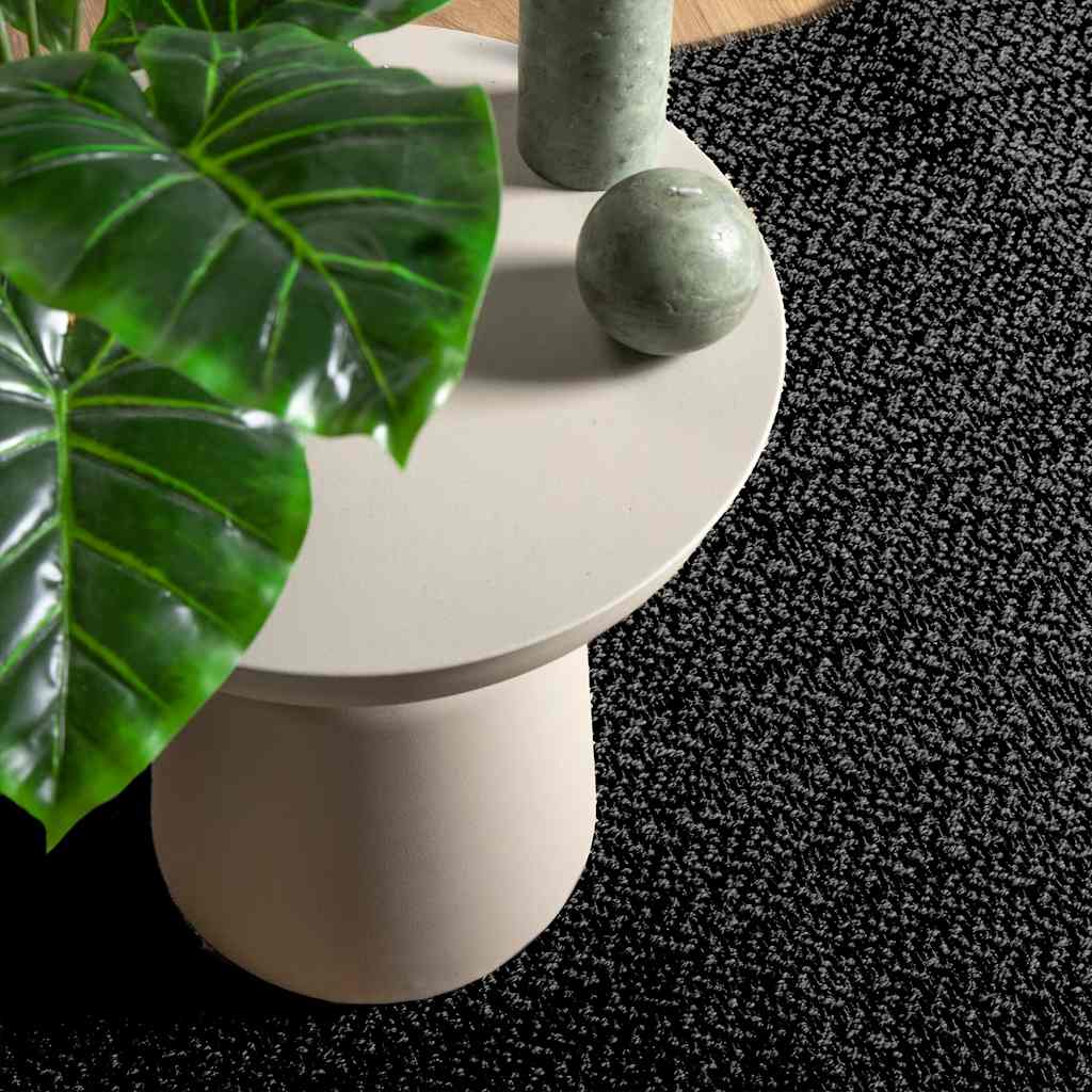 Vloerkleed binnen en buiten jute look Antraciet 'Zizur' - Afbeelding 11