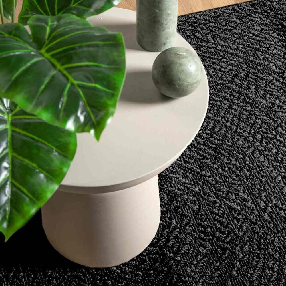 Vloerkleed binnen en buiten jute look Antraciet 'Zizur' - Afbeelding 26