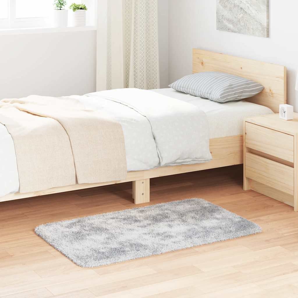 Hoogpolig Vloerkleed Navarra Polyester Lichtgrijs - Afbeelding 17