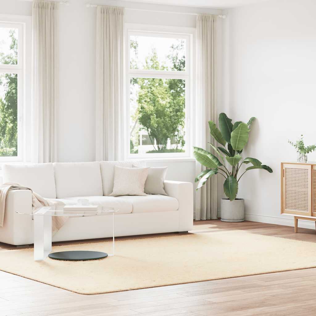Hoogpolig Vloerkleed Navarra Polyester Kleurig Crème - Afbeelding 25