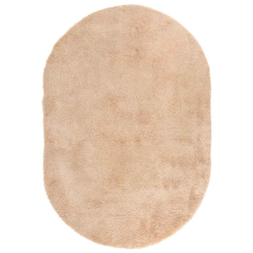Hoogpolig Vloerkleed Navarra Polyester Beige