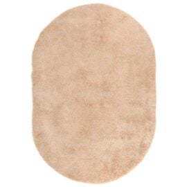 Hoogpolig Vloerkleed Navarra Polyester Beige