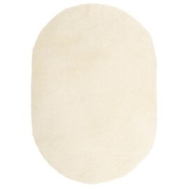 Hoogpolig Vloerkleed Navarra Polyester Kleurig Crème