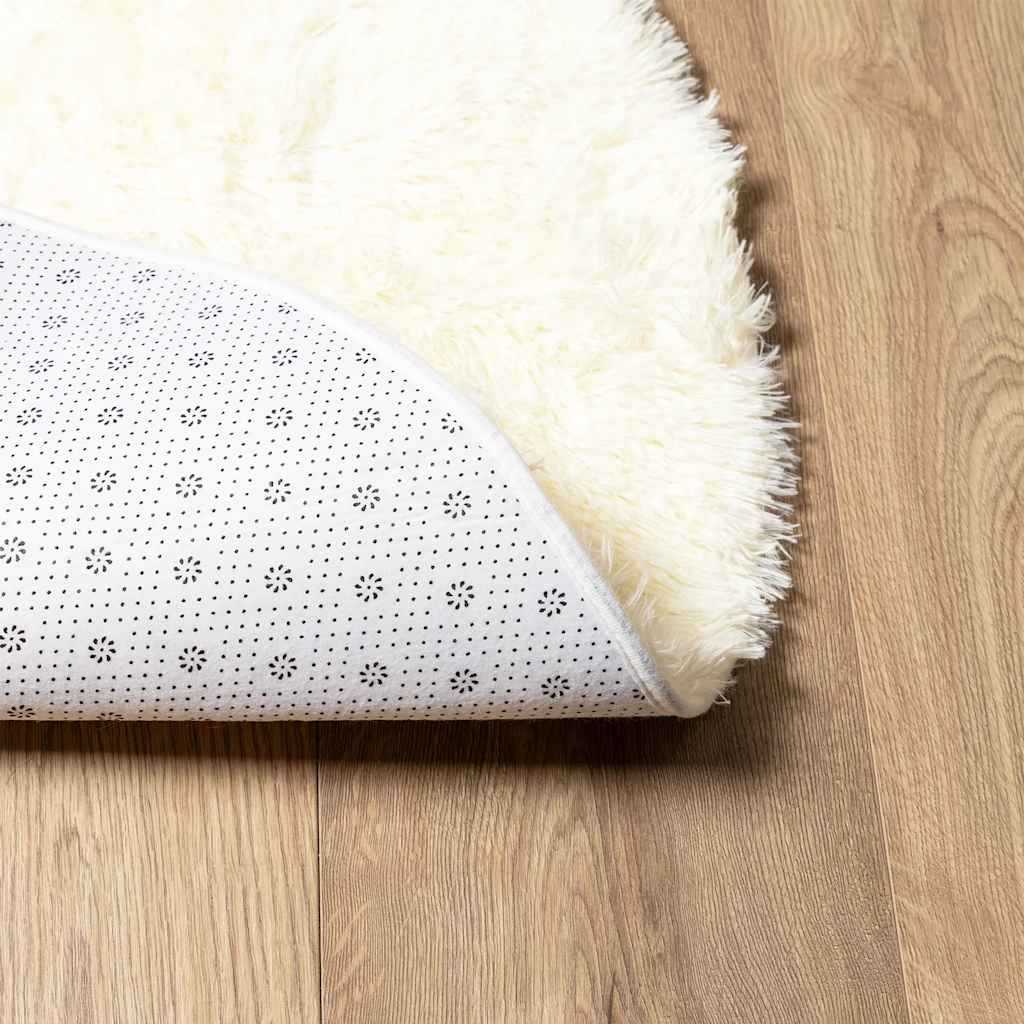 Hoogpolig Vloerkleed Navarra Polyester Kleurig Crème - Afbeelding 7