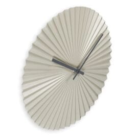 Stille wandklok 30 cm Grijsgroen - Hama 'Barbados'