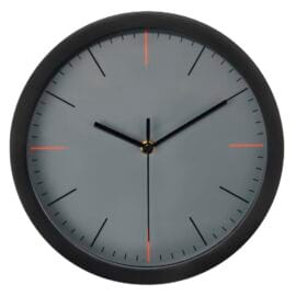 Wandklok Ø 25cm geluidsarm grijs 'MaxR' - Hama