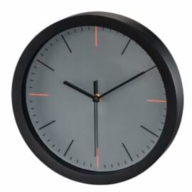 Wandklok Ø 25cm geluidsarm grijs 'MaxR' - Hama