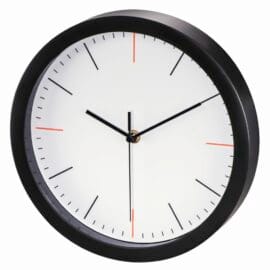 Wandklok Ø 25cm geluidsarm wit 'MaxR' - Hama