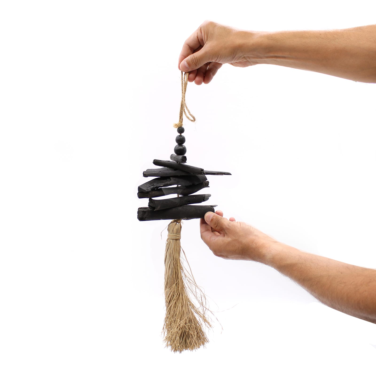 Hangende drijfhout kwast 42cm - Afbeelding 3