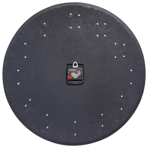 Grote Wandklok 50cm geluidloos Walnoothout bruin - 'Precious' NeXtime - Afbeelding 7