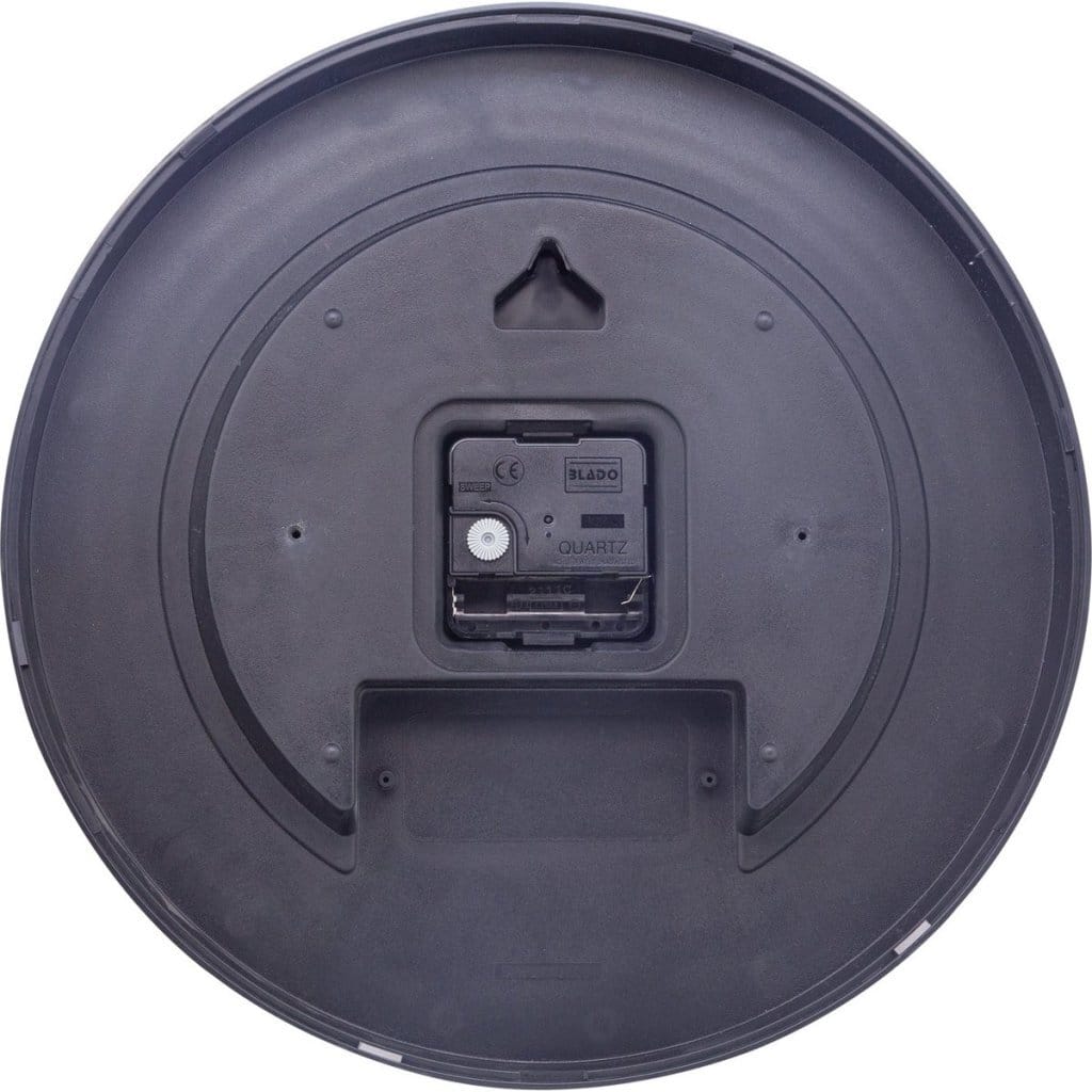 Wandklok 30cm Blauw Zwart 'Visvijver' - NeXtime - Afbeelding 5