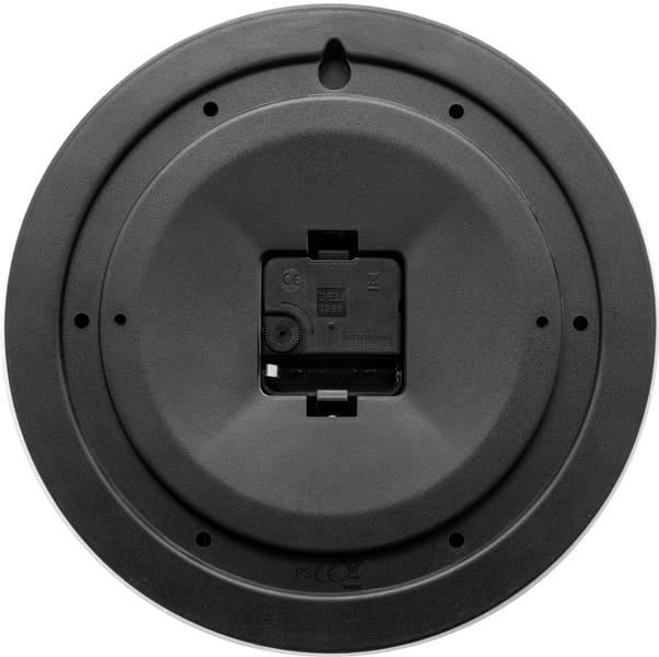 Wandklok 25cm Kunststof Wit 'NeXt Generation' - NeXtime - Afbeelding 5