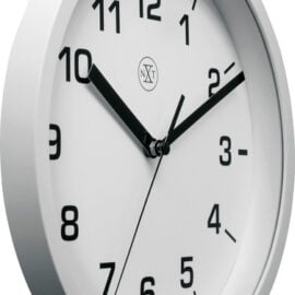 Wandklok 20cm Kunststof Wit 'Calm Down' - NeXtime