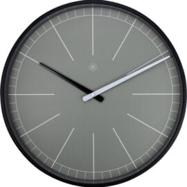 Wandklok 40cm grijs modern 'NXt Gray' - NeXtime