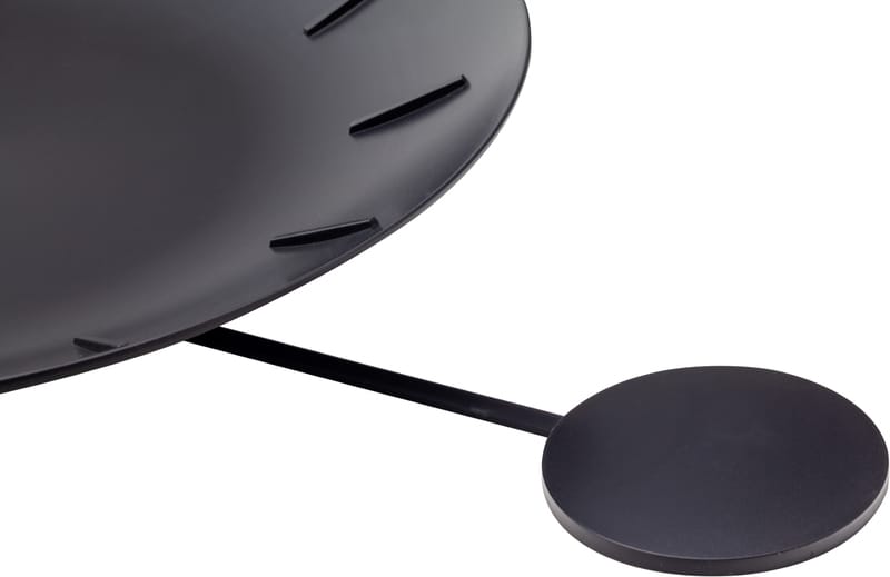 Wandklok 30cm Zwart met Pendulum 'Bowl' - NeXtime - Afbeelding 5