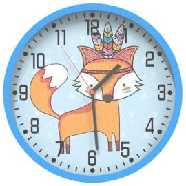 Wandklok Ø25