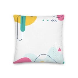 Abstract landscape premium kussen