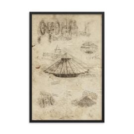 Da Vinci's mysterious device poster