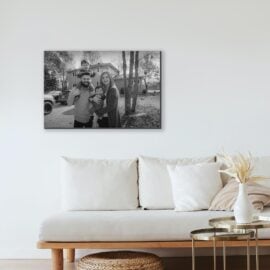 Aluminium fotopaneel liggend (70 x 50cm)