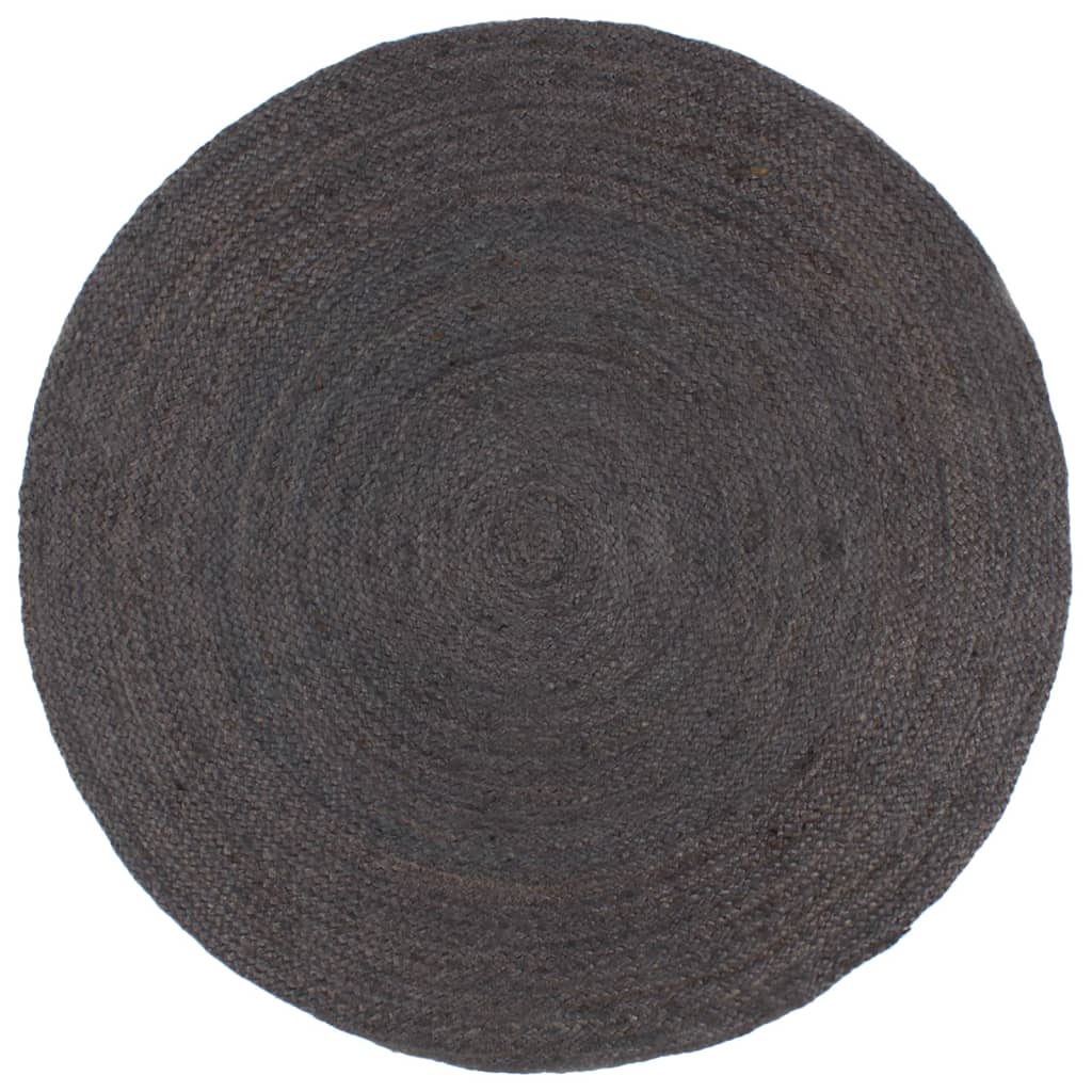 Vloerkleed Earth Ash donkergrijs