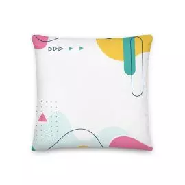 Abstract landscape premium kussen